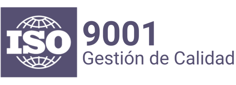 Logo ISO 9001 lila